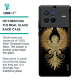 Mythical Phoenix Art Glass Case for Vivo X80 5G