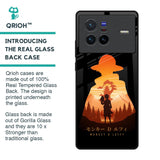 Luffy One Piece Glass Case for Vivo X80 5G