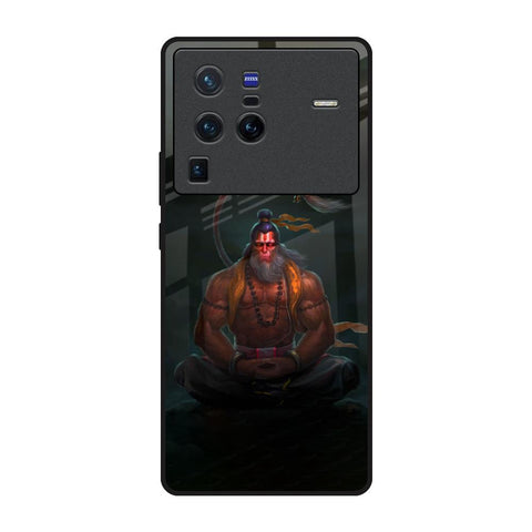 Lord Hanuman Animated Vivo X80 Pro 5G Glass Back Cover Online