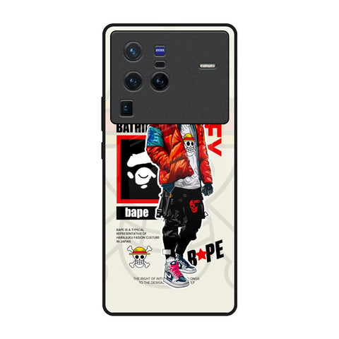 Bape Luffy Vivo X80 Pro 5G Glass Back Cover Online
