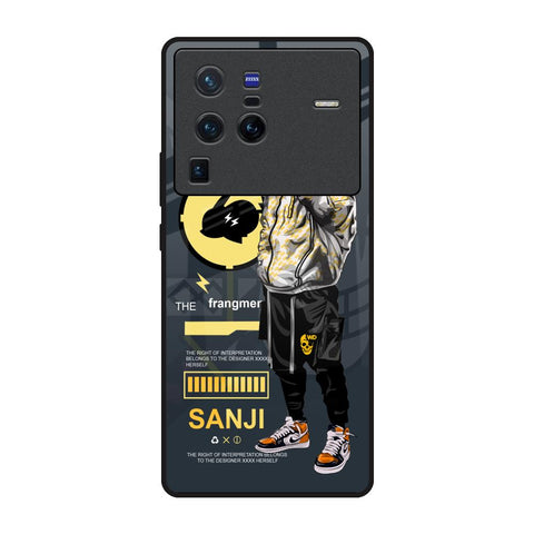 Cool Sanji Vivo X80 Pro 5G Glass Back Cover Online