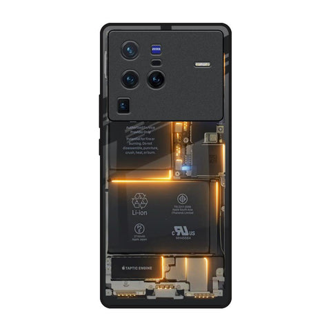 Glow Up Skeleton Vivo X80 Pro 5G Glass Back Cover Online