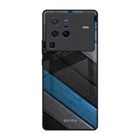 Multicolor Wooden Effect Vivo X80 Pro 5G Glass Back Cover Online