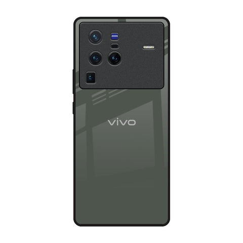 Charcoal Vivo X80 Pro 5G Glass Back Cover Online