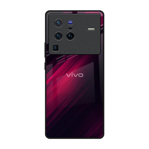 Razor Black Vivo X80 Pro 5G Glass Back Cover Online
