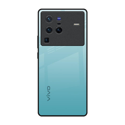 Arctic Blue Vivo X80 Pro 5G Glass Back Cover Online