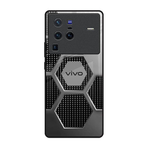 Hexagon Style Vivo X80 Pro 5G Glass Back Cover Online