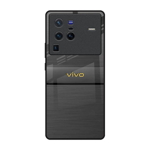 Grey Metallic Glass Vivo X80 Pro 5G Glass Back Cover Online