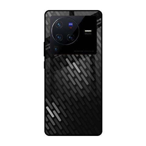 Dark Abstract Pattern Vivo X80 Pro 5G Glass Cases & Covers Online