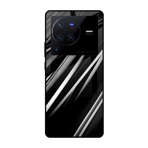 Black & Grey Gradient Vivo X80 Pro 5G Glass Cases & Covers Online