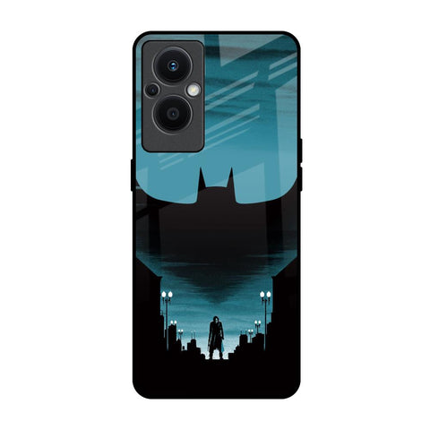 Cyan Bat OPPO F21 Pro 5G Glass Back Cover Online