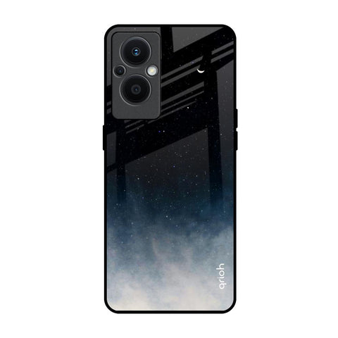 Black Aura OPPO F21 Pro 5G Glass Back Cover Online
