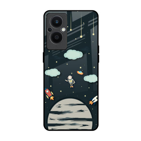 Astronaut Dream OPPO F21 Pro 5G Glass Back Cover Online