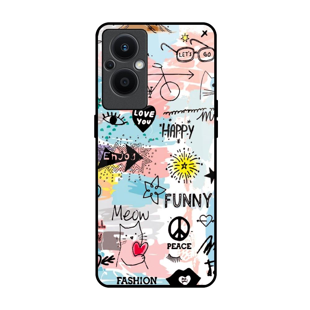 Just For You OPPO F21 Pro 5G Glass Back Cover Online