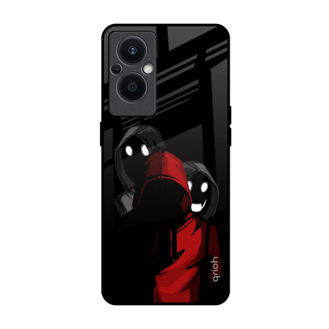 Shadow Character OPPO F21 Pro 5G Glass Back Cover Online