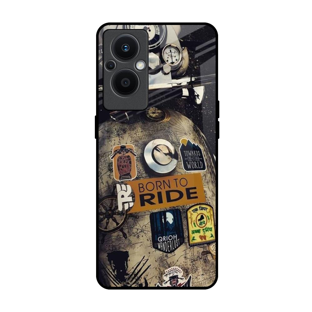 Ride Mode On OPPO F21 Pro 5G Glass Back Cover Online