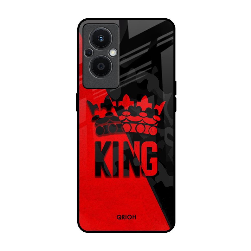 I Am A King OPPO F21 Pro 5G Glass Back Cover Online