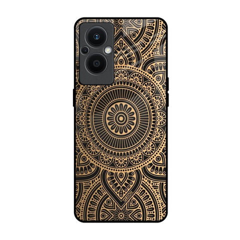 Luxury Mandala OPPO F21 Pro 5G Glass Back Cover Online