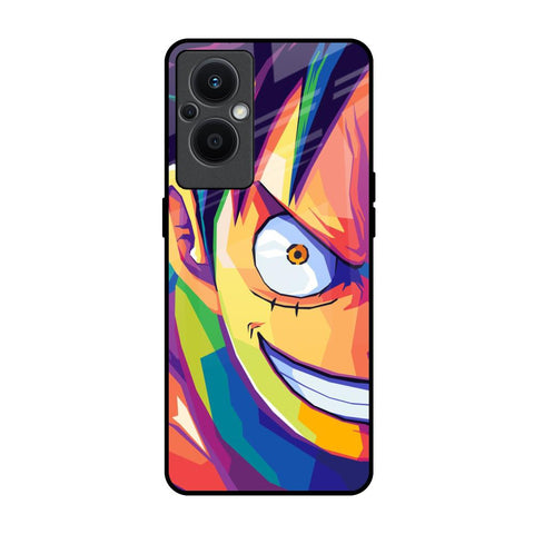 Monkey Wpap Pop Art OPPO F21 Pro 5G Glass Back Cover Online