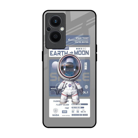 Space Flight Pass OPPO F21 Pro 5G Glass Back Cover Online