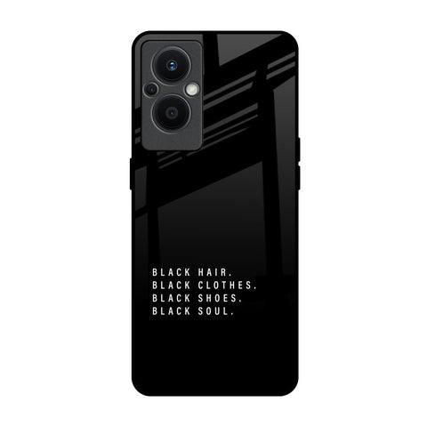 Black Soul OPPO F21 Pro 5G Glass Back Cover Online