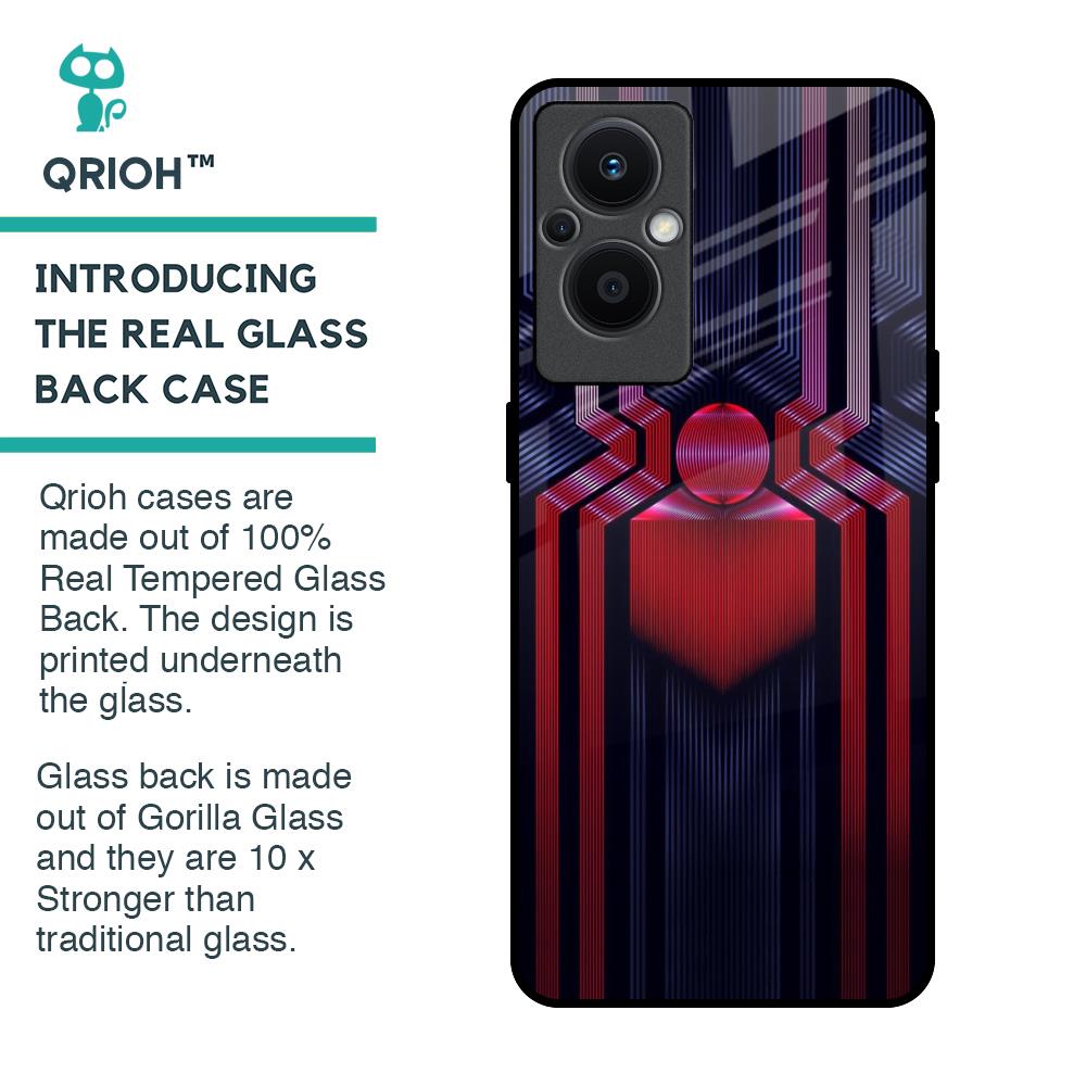 Super Art Logo Glass Case For OPPO F21 Pro 5G