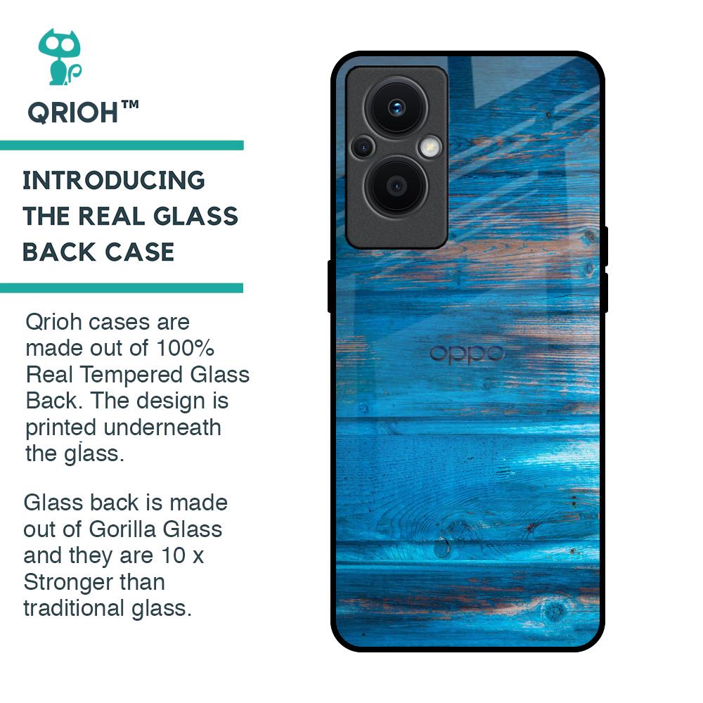 Patina Finish Glass case for OPPO F21 Pro 5G