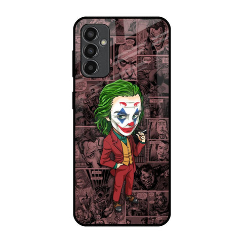Joker Cartoon Samsung Galaxy F13 Glass Back Cover Online