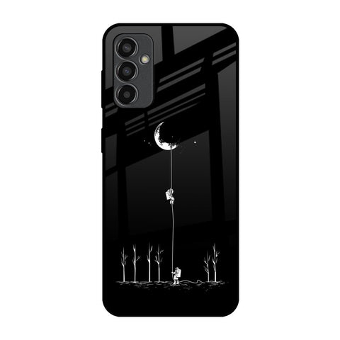 Catch the Moon Samsung Galaxy F13 Glass Back Cover Online