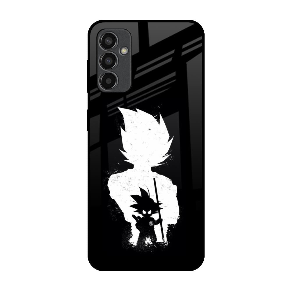 Monochrome Goku Samsung Galaxy F13 Glass Back Cover Online