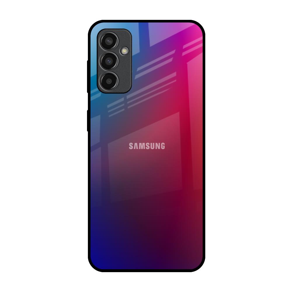 Magical Color Shade Samsung Galaxy F13 Glass Back Cover Online