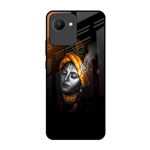 Ombre Krishna Realme C30 Glass Back Cover Online