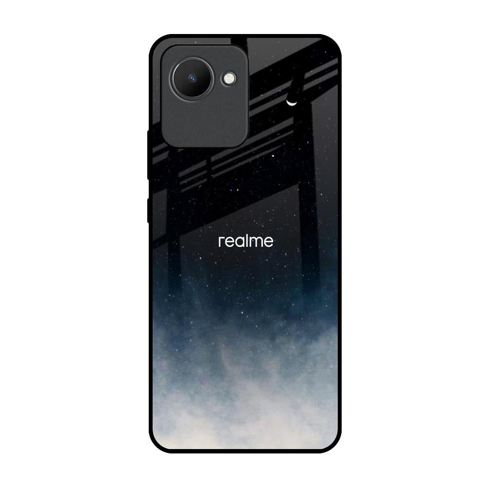 Aesthetic Sky Realme C30 Glass Back Cover Online