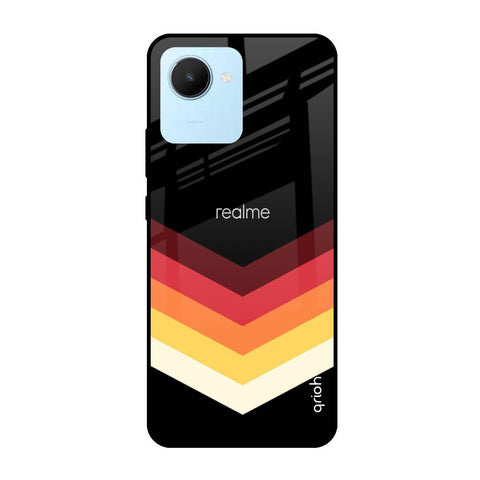 Abstract Arrow Pattern Realme C30 Glass Cases & Covers Online