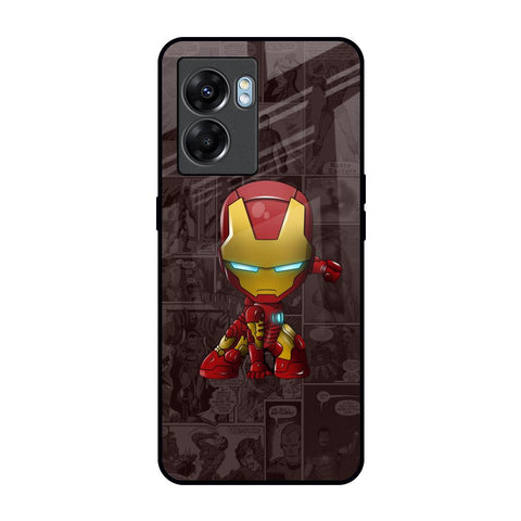 Angry Baby Super Hero Oppo K10 5G Glass Back Cover Online