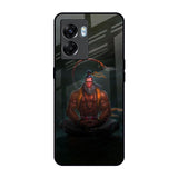 Lord Hanuman Animated Oppo K10 5G Glass Back Cover Online