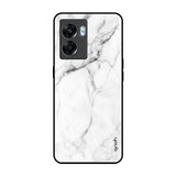 Modern White Marble Oppo K10 5G Glass Back Cover Online