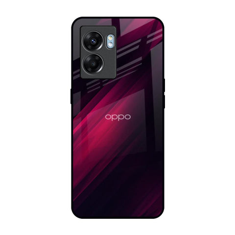 Razor Black Oppo K10 5G Glass Back Cover Online