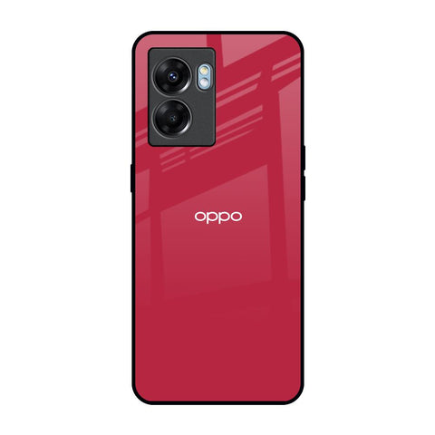 Solo Maroon Oppo K10 5G Glass Back Cover Online