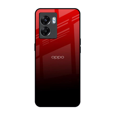 Maroon Faded Oppo K10 5G Glass Back Cover Online