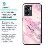 Diamond Pink Gradient Glass Case For Oppo K10 5G