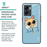 Adorable Cute Kitty Glass Case For Oppo K10 5G
