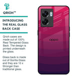 Wavy Pink Pattern Glass Case for Oppo K10 5G