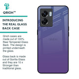 Indigo Pastel Glass Case For Oppo K10 5G