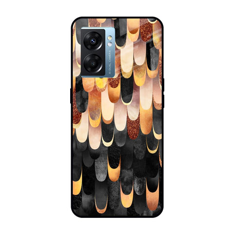 Bronze Abstract Oppo K10 5G Glass Cases & Covers Online