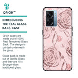 Shimmer Roses Glass case for Oppo K10 5G