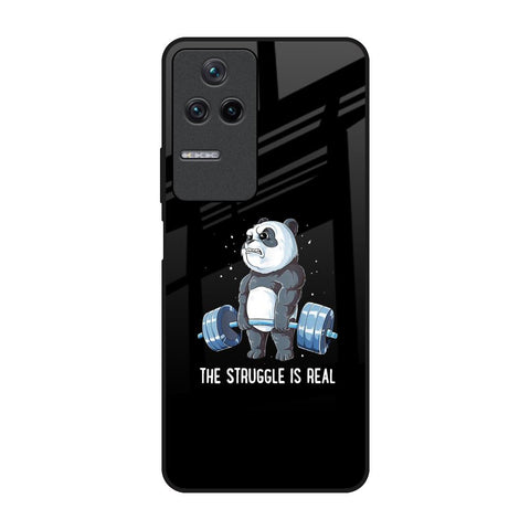 Real Struggle Poco F4 5G Glass Back Cover Online