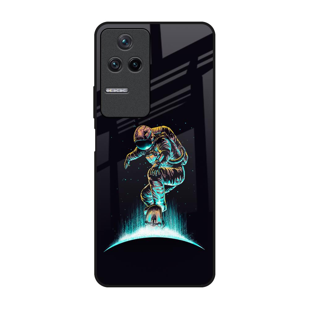 Star Ride Poco F4 5G Glass Back Cover Online