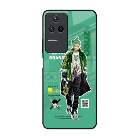 Zoro Bape Poco F4 5G Glass Back Cover Online