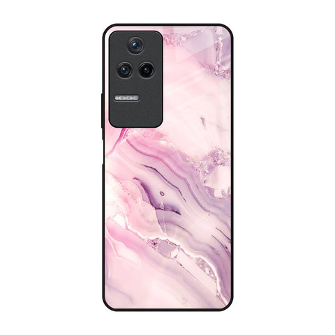 Diamond Pink Gradient Poco F4 5G Glass Back Cover Online